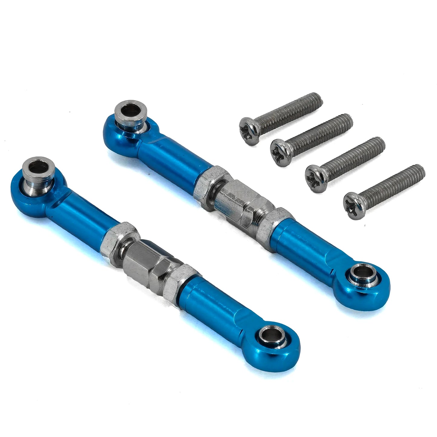 Upgraded Metal Suspension & Aluminum Parts Kit – Front & Rear Wheel Hubs, Bearings & Steering Rod for SCY16101/16102Pro/16104/SG116/Q130 RC Cars