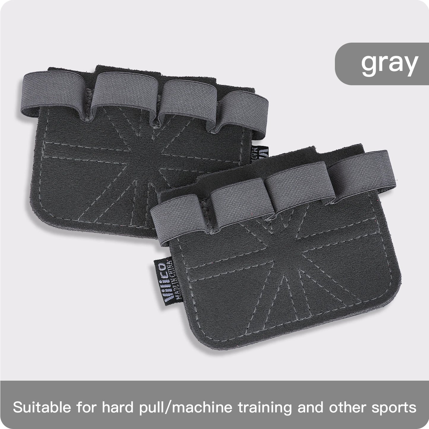 Leather Weightlifting Training Gloves with Palm Protection for Men & Women – Gym Workout, Pull Ups & Fitness Grips