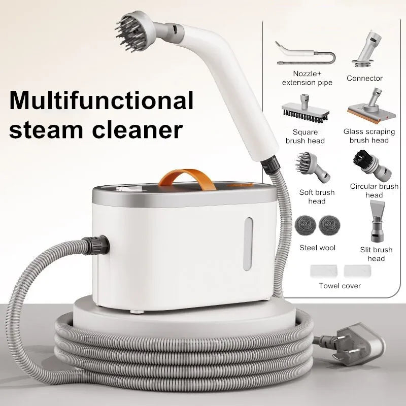 Handheld High-Temperature Steam Cleaner – Electric Kitchen Hood Cleaner for Deep Cleaning & Sanitizing