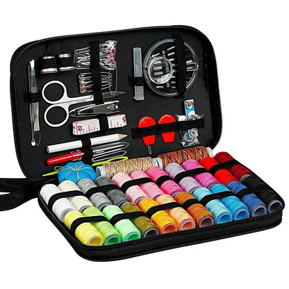 DIY Sewing Kit Set - Multi-Function Sewing Box with Threads, Needles & Embroidery Accessories for Home Repair