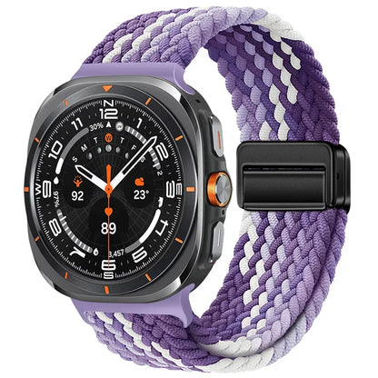 Magnetic Nylon Strap for Samsung Galaxy Watch Ultra 47mm – Adjustable Loop Bracelet Band Accessory