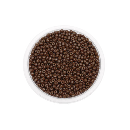 Czech Glass Seed Beads 3/4mm 300/600Pcs - Small Round Loose Charm Beads for DIY Jewelry Making, Earrings, Bracelets & Crafts