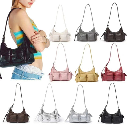 SAMO ONDOH Korean Medium Motorbike Crossbody Bag – Same Style as Song Yuqi