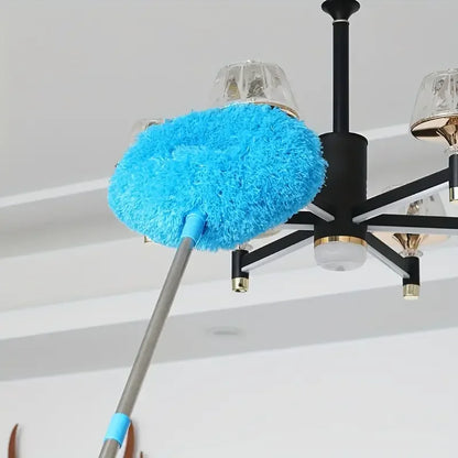 Ceiling Fan Cleaner Duster with Extension Pole – Removable Dust Brush for Ceiling & Fan Cleaning Tool