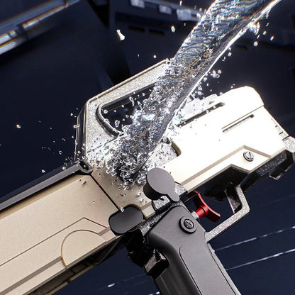 Folding Water Gun Toy - FMG9 Large-Capacity Manual Continuous-Fire Beach & Pool Toy