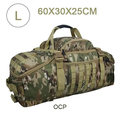 LQARMY 60L/80L Tactical Camping Backpack - Molle Hiking, Travel & Climbing Rucksack for Men