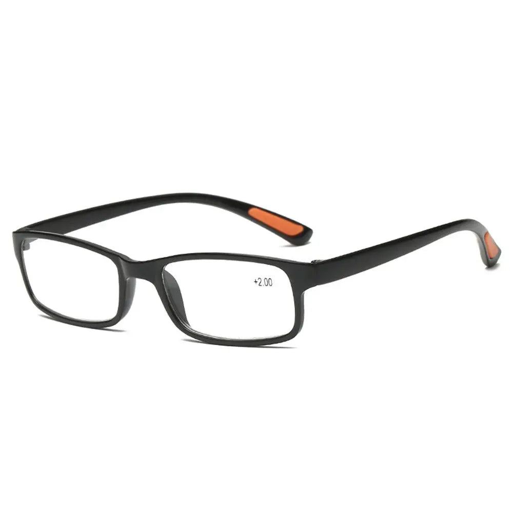 Vintage Sport Reading Glasses — Unisex Plastic Eyeglasses for Presbyopia & Hyperopia +1.0/+2.0/+3.0/+4.0