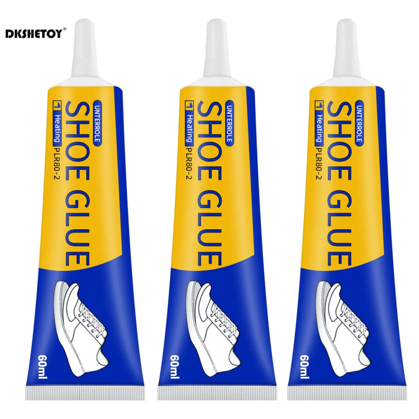 60ml Super Strong Shoe Glue, DIY Repair Adhesive, Waterproof Sneaker & Boot Sealer, Fast Leather Repair