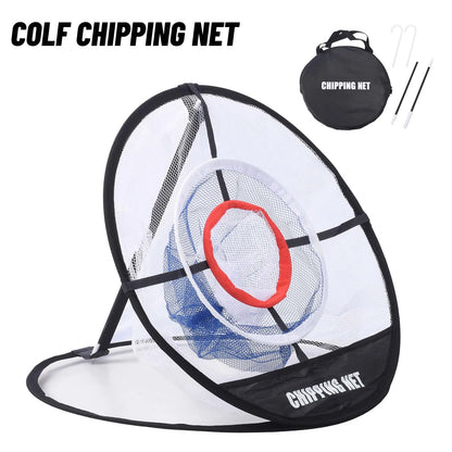 Foldable Golf Practice Net - Portable Indoor and Outdoor Golf Training Net for Swing Practice and Accuracy Improvement