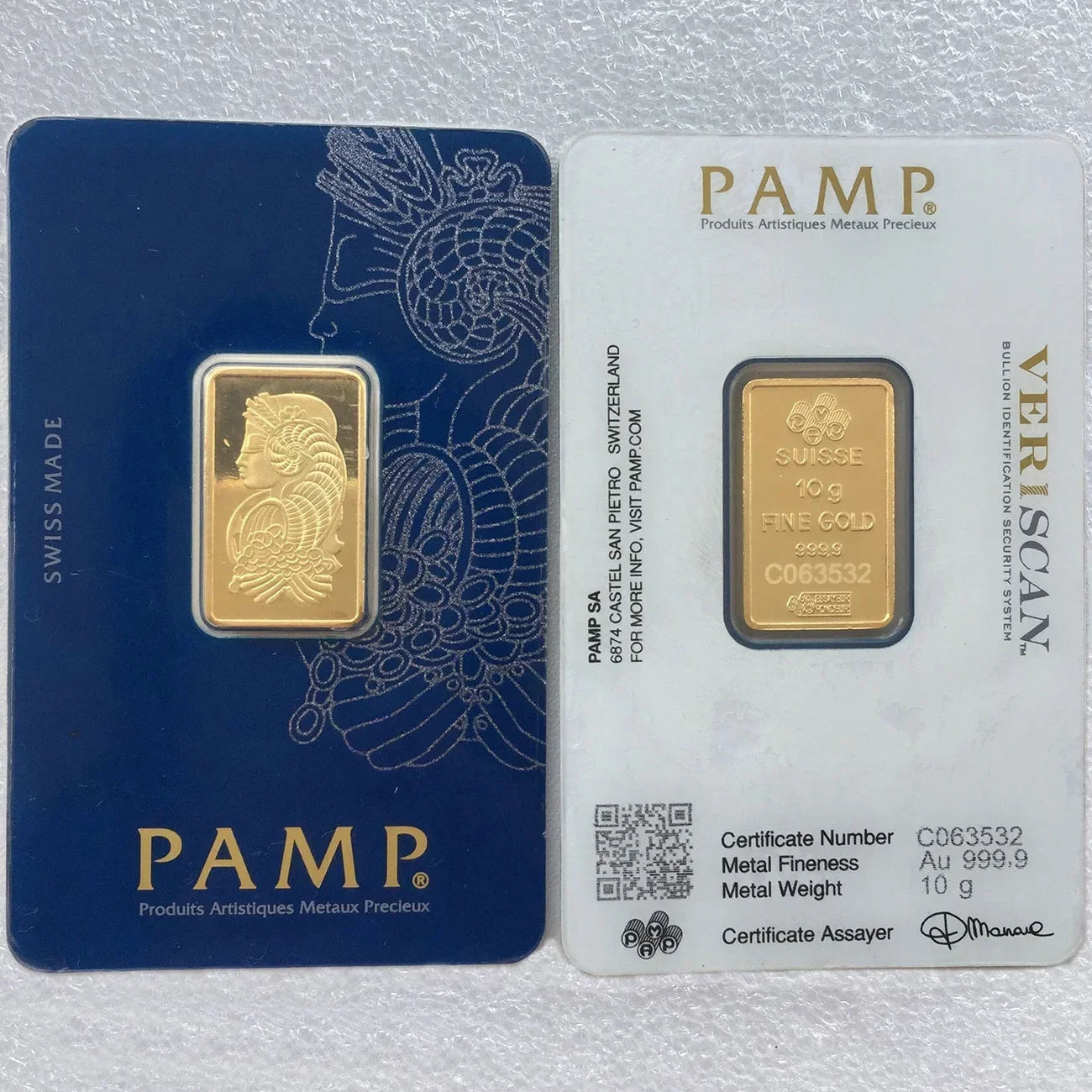 24K Gold Plated Copper Bar – 1g-100g Sealed Bullion Ingot, Non-Magnetic Golden Craft Gift