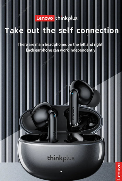 Lenovo XT88 TWS Wireless Earphones – Bluetooth 5.3, Dual MIC, Stereo Bass HIFI, Noise-Reducing Touch Control Earbuds