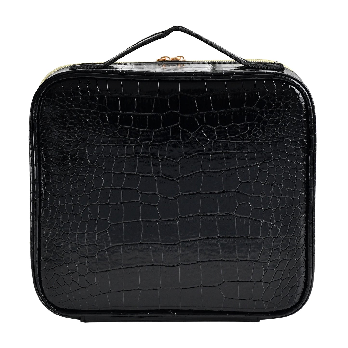 New PU Leather Cosmetic Bag for Women – Multi-Functional Portable Travel Makeup Storage Case