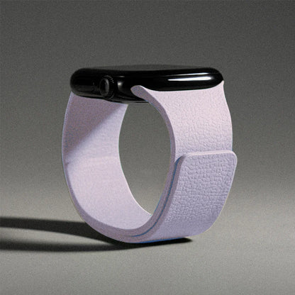 Silicone Magnetic Strap for Apple Watch - Adjustable Band for 49mm/46mm/45mm/44mm/42mm/41mm/40mm Series Ultra, SE & More