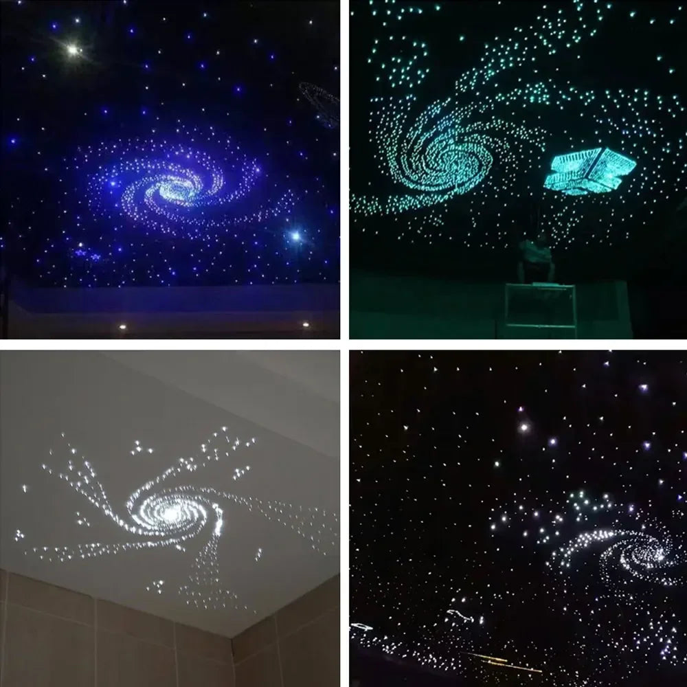 20W Dual Color Twinkle Car Roof Star Light – RGB Meteor Music APP Control, Sparkling Starry Sky Atmosphere Light