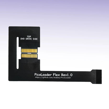 RetroScaler Black PicoLoader Flex Cable – No-Weld SD2SP2/GC2SD SDGecko for Nintendo GameCube Console