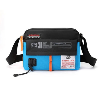 Men’s Waterproof Oxford Crossbody Messenger Bag – Fashion Business Shoulder Bag for Travel & Daily Use