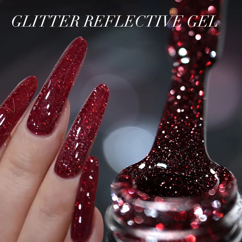 UR SUGAR 15ml Jelly Milky White Gel Polish – Translucent UV Soak Off Nail Art Varnish Semi-Permanent Fashion Nail Color