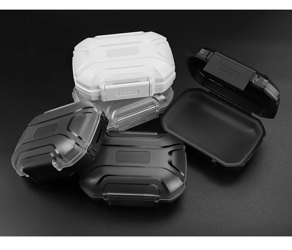 Earphone Accessories Hard Case – Waterproof, Shockproof, Dustproof Portable Storage Bag with Large Capacity