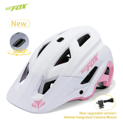 BATFOX MTB Cycling Helmet – Ultralight Men’s Bicycle Helmet Casco for Mountain & Road Racing Speedframe Safety Gear