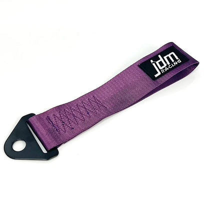 High-Strength Nylon Car Tow Strap - Universal JDM Racing Front & Rear Bumper Towing Accessory