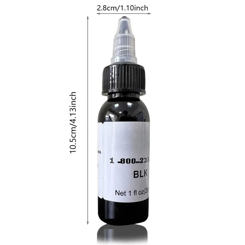 14-Color Professional Tattoo Ink – Natural Plant-Based Micro Pigment for Permanent Body Art & Paint