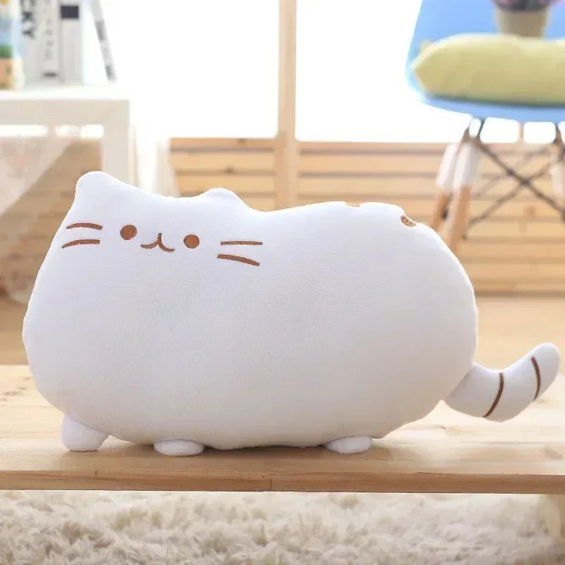 Pusheen Kawaii Cat Plush Toy - Cute Donut, Unicorn, Ice Cream, Pizza, and Cake Stuffed Animal for Gifts and Room Decor