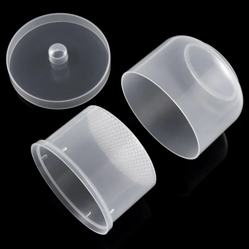 Nail Drill Bit Cleaning Box - Double-Layer Filtration Disinfection & Manicure Storage Case