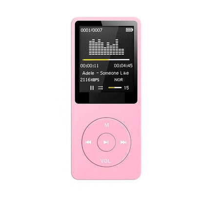 Portable Bluetooth MP3 Music Player - Lossless Audio FM Radio Sports Walkman Recorder