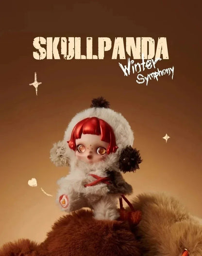 Skullpanda Winter Music Series Plush Blind Box – Cute Keychain Pendant Toy Gift