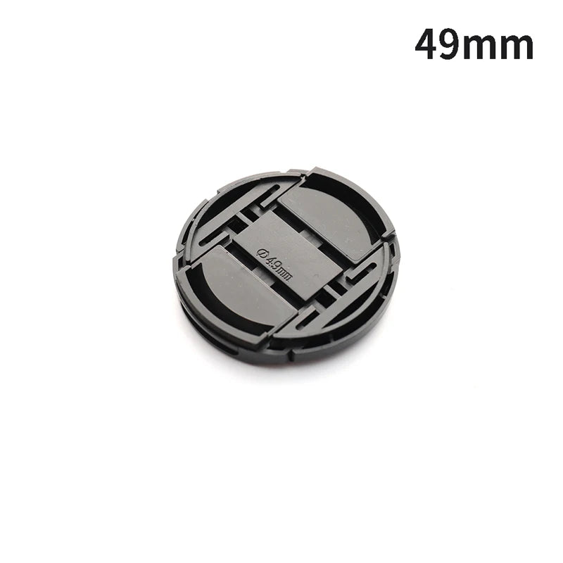 High-Quality Camera Lens Cap – Snap-On Front Lens Caps in 40.5mm, 49mm, 52mm, 55mm, 58mm, 62mm, 67mm, 72mm, 77mm, 82mm