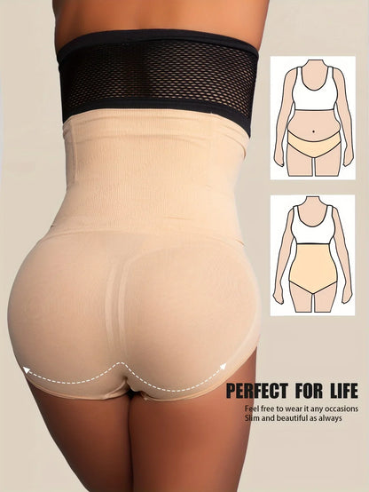 Women Slimming Shapewear - High Waist Tummy Control Trainer with Butt Enhancing Body Sculpting Fit