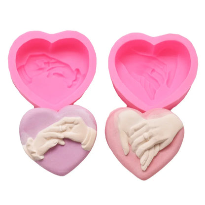 3D Middle Finger Candle Silicone Mold | DIY Gesture Aromatherapy Craft Tool | Soap, Resin, Plaster Art Making | Holiday Party Gift Idea