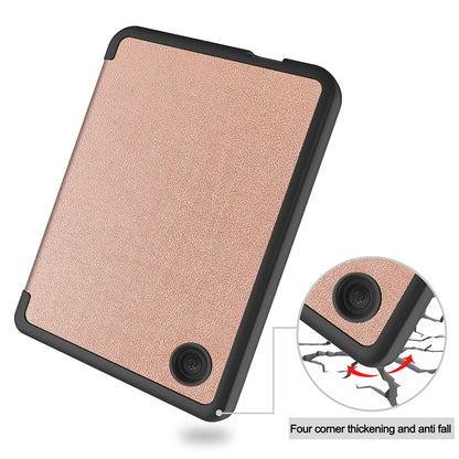Smart Case for Kobo Clara Colour/BW/2E – Multi-Folding Stand, Magnetic Cover, Soft Back, Auto Sleep/Wake