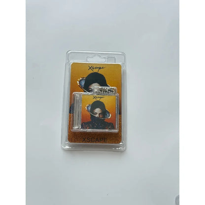 Michael Jackson Mini CD Album Keychain - NFC Acrylic Charm with High-Definition Design & Gift Packaging