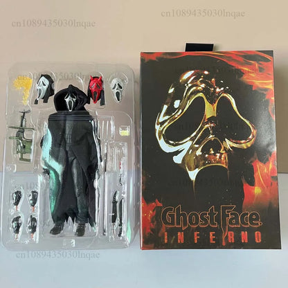 NECA Inferno Fire Action Figure – The Nun Billy Prey Movable Horror Collectible Toy