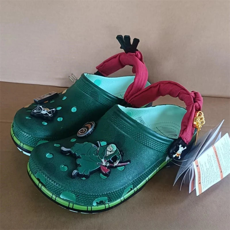 Unisex Cartoon Cave Shoes - Breathable Non-Slip Thick Sole Beach Sandals for Men & Women