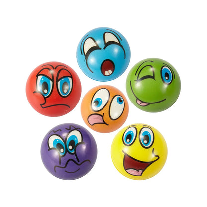 Funny Sponge Pressure Soft Ball — PU Foam Squeeze Toy for Kids, Stress Relief and Wrist Action Toy