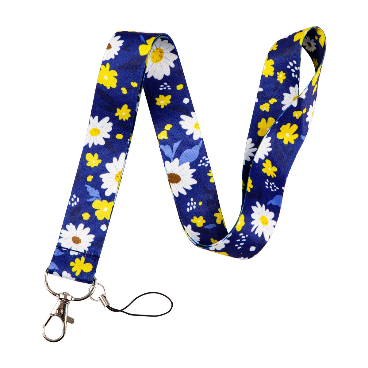 Cartoon Butterfly Lanyard for Keys – Neck Strap ID Badge Holder, Phone USB Keychain Accessories