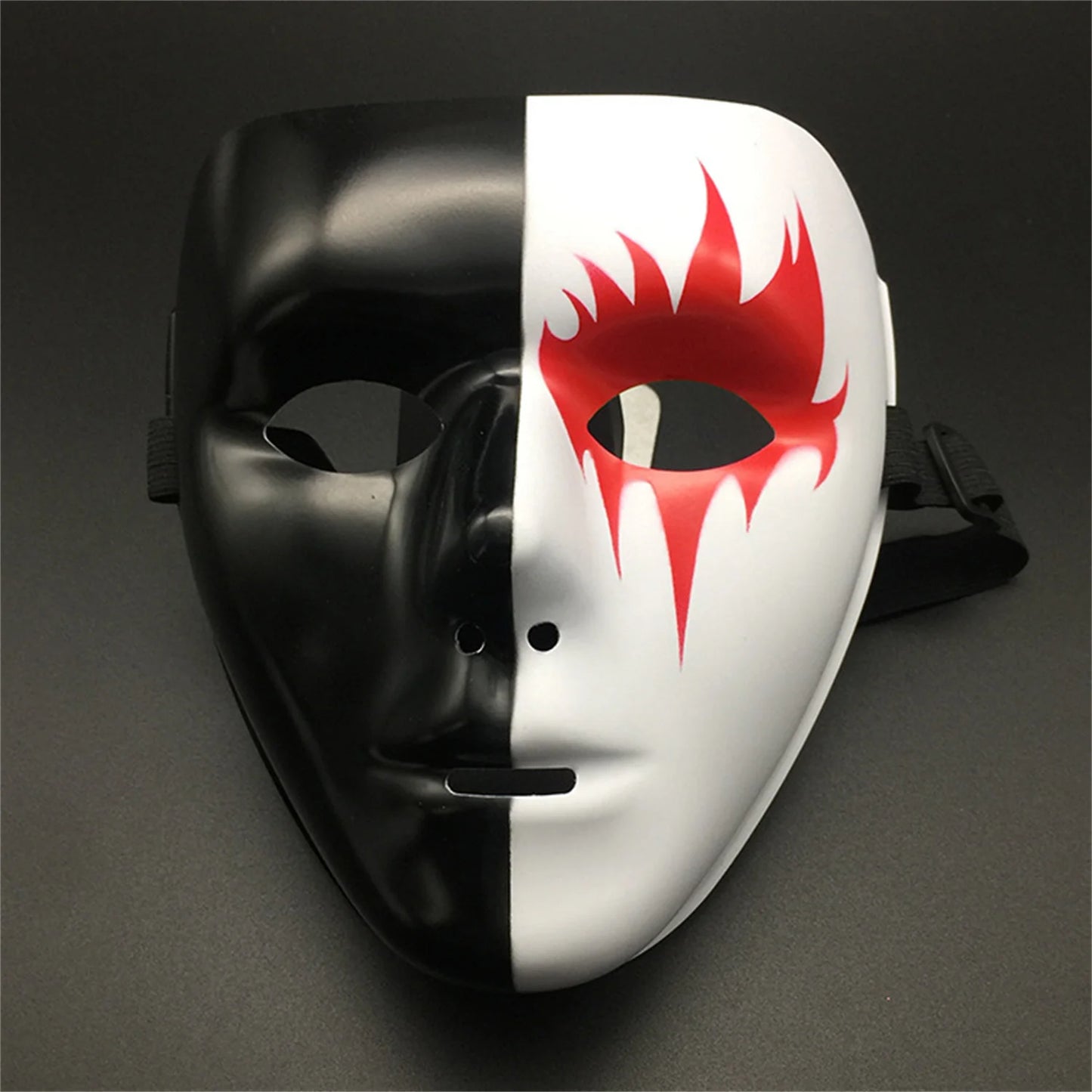 Halloween Death Mask — Classic Horror Party Mask for Adults, Performance & Photography Prop