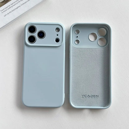 Liquid Silicone iPhone Case - Matte Soft Candy Color Cover for iPhone 11–18, 16e, Air, Plus & Pro Max Models