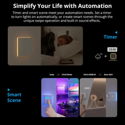 SONOFF TX Ultimate Smart Wall Switch - Full Touch LED Light Switch with Alexa & SmartThings Support