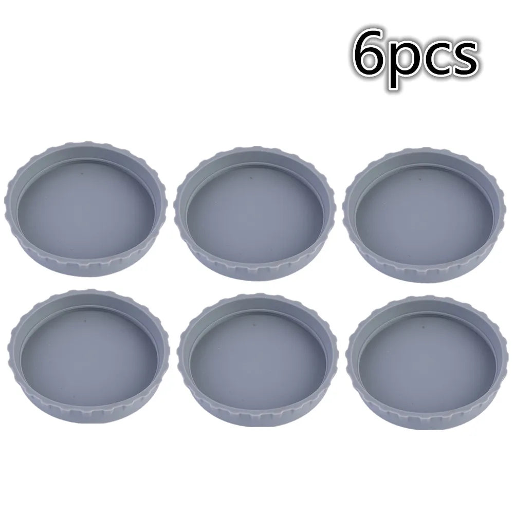 Reusable Beverage Can Covers - Silicone Soda Can Lids, Leak-Proof Sealing Protectors for Cans & Bottles