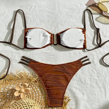 Sexy Bikinis 2025 – Women’s Brazilian Swimwear Set for Beach & Pool Bathing Suits