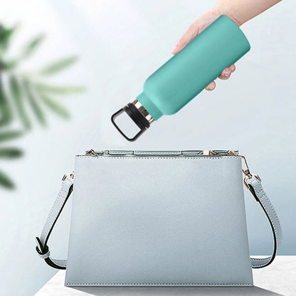 21oz Stainless Steel Straw Cup – Vacuum Insulated Water Bottle for Daily Use, Sports & Car