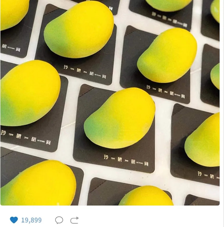 Fruit Series Silicone Cake Mold — Mango & Pear Shapes for Mousse, Dessert Baking, Non-Stick & Easy-Clean French Cake Decoration