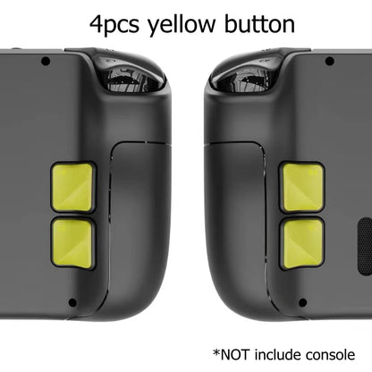 4PCS Back Button Enhancement Set for Steam Deck – Grip Improvement & Button Protection Kit for OLED & LCD Console