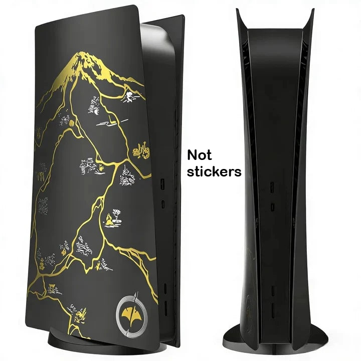 PS5 Replacement Side Panels ABS Faceplate Shell – Compatible with PS5, PS5 Slim & PS5 Pro Disc Console Accessories