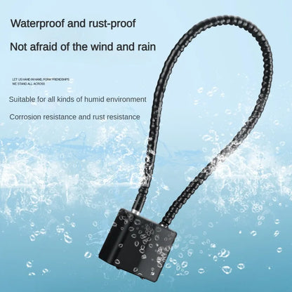 Safety Anti-Theft Hardened Steel Cable Lock – 20/28/38cm Portable Padlock for Guns, Lockers & Outdoor Security