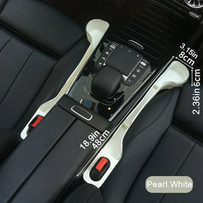 Car Seat Cup Holder Organizer – Front & Rear Multi-Functional Storage Box for Car Interior Accessories & Organization