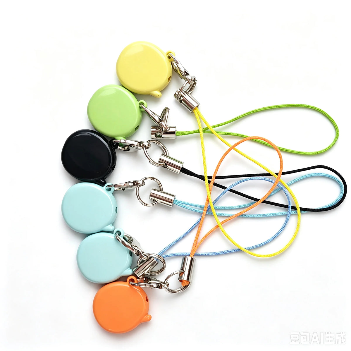 Tamagotchi Cartoon Metal Pendant Keychain - Cute Mini Anime Charm for Bags, Backpacks and DIY Jewelry Gifts